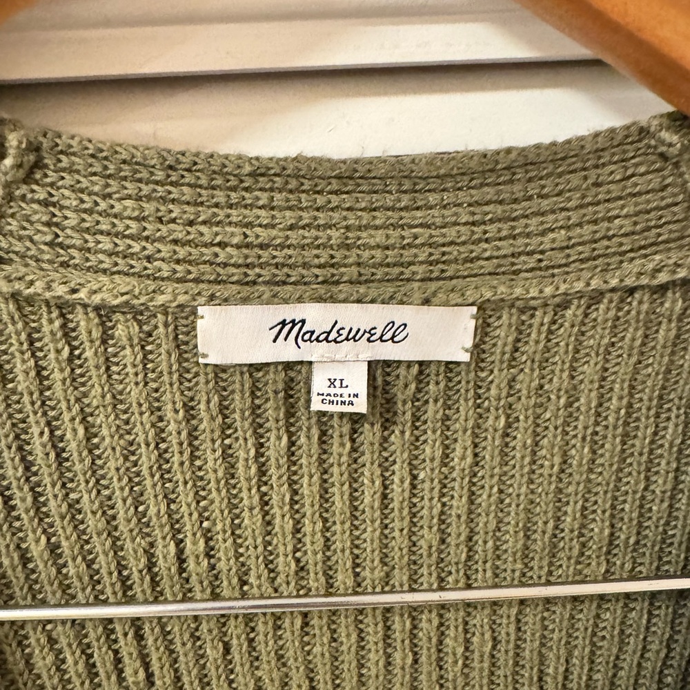 Madewell Cotton Cardigan